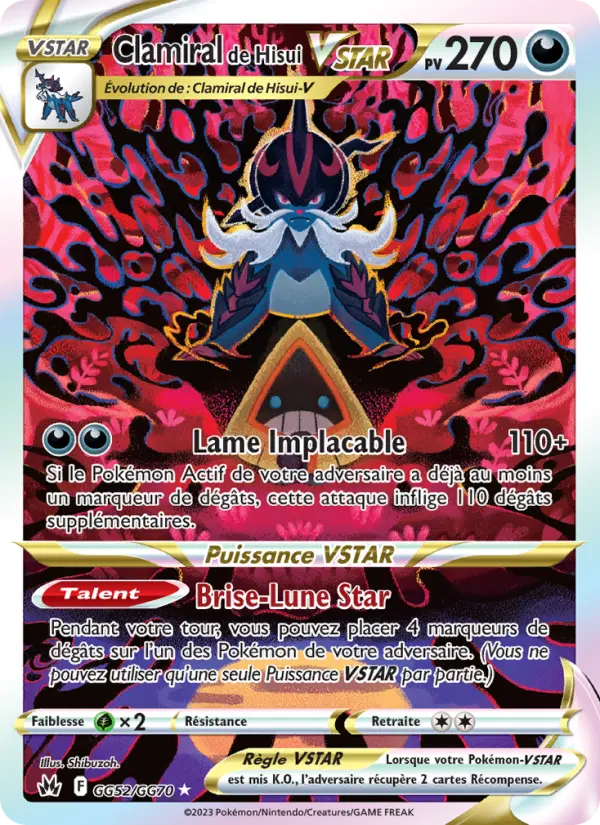 Hisuian Samurott VSTAR