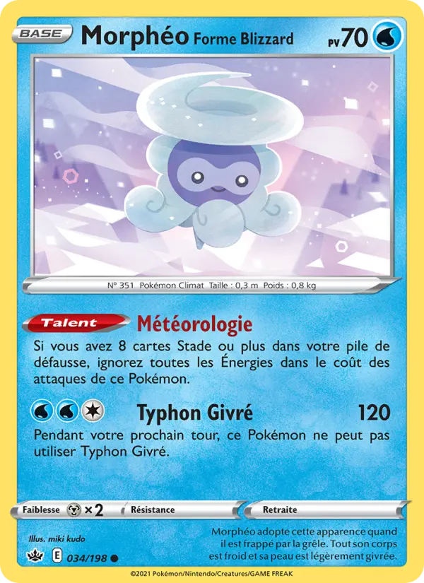 Castform Snowy Form