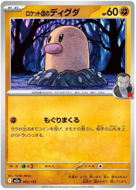 Team Rocket's Diglett