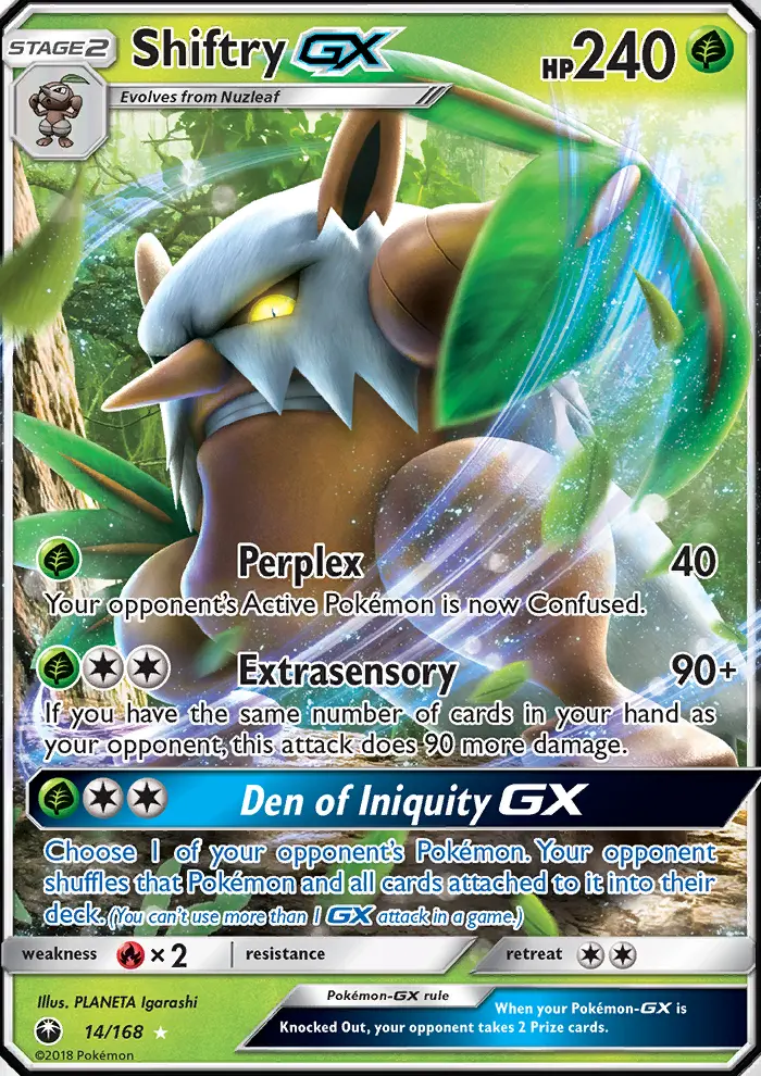 Shiftry GX