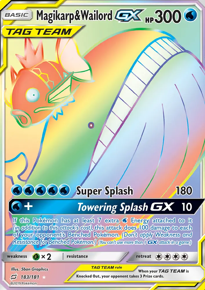 Magikarp & Wailord GX
