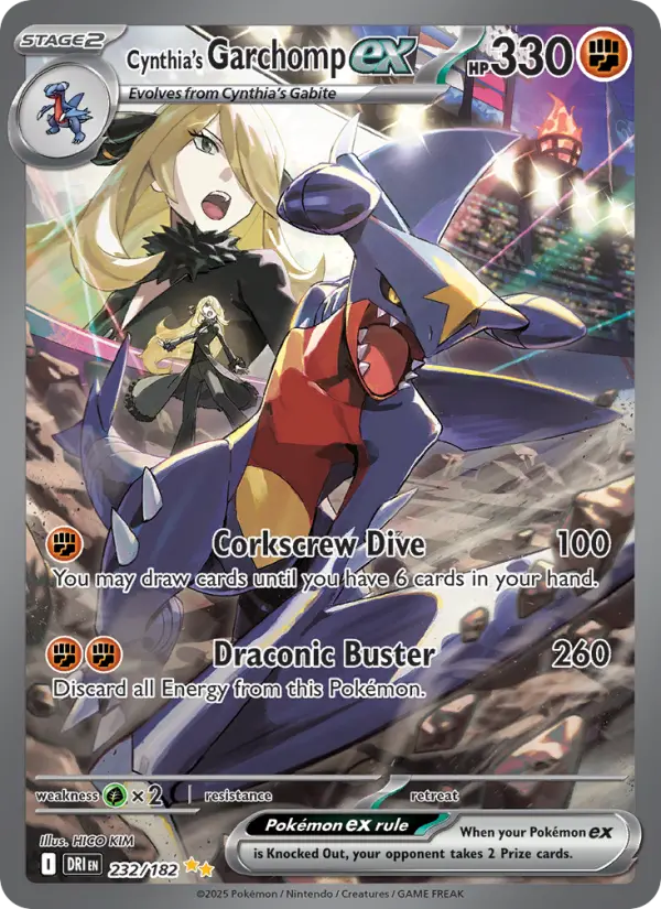 Cynthia's Garchomp ex